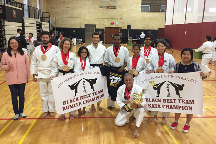 Shotokan team wining championship