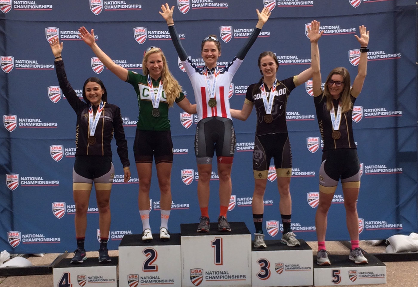 MIT woman winning title in cycling