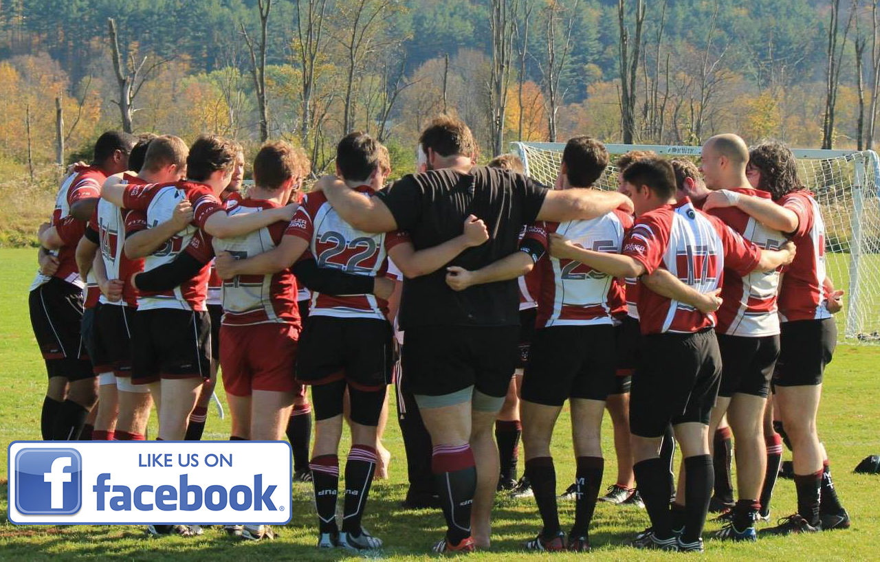 Men's soccer team huddle