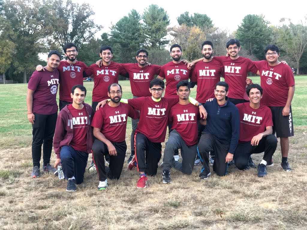 Cricket team posing at Regionals