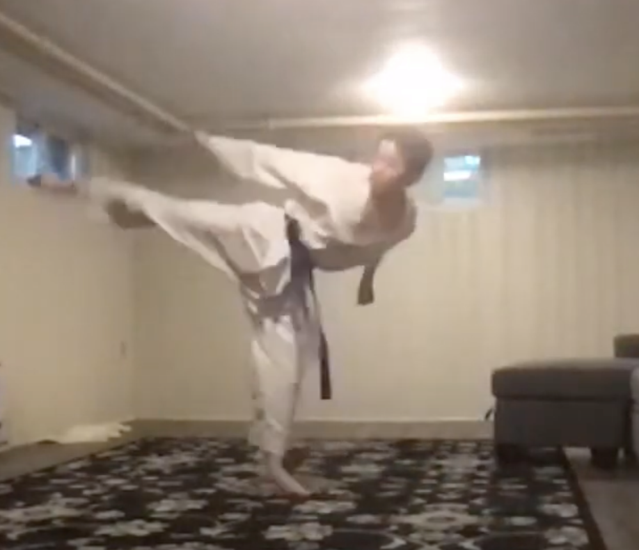 Sport TKD kick